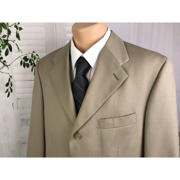 Ralph Lauren Mens Size 40 Regular Suit Jacket Wool - Picture 3 of 12